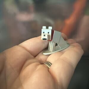 Jada Toys Minecraft Toy Action Figure Die-Cast Metal, Wolf